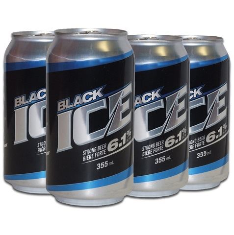 black ice 355 ml - 6 cans airdrie liquor delivery