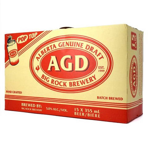 alberta genuine draft 355 ml - 15 cans airdrie liquor delivery