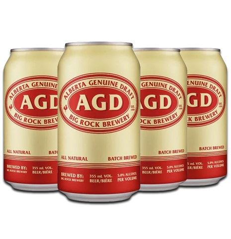 alberta genuine draft 355 ml - 6 cans airdrie liquor delivery
