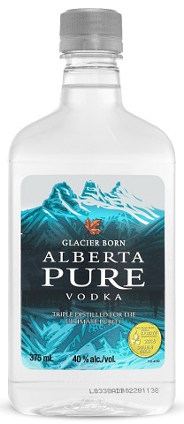 alberta pure vodka 375 ml single bottle airdrie liquor delivery