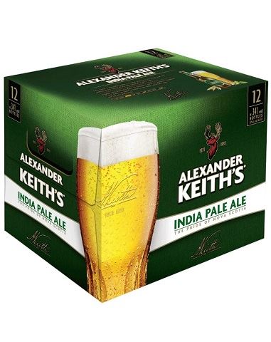  alexander keith ipa 341 ml - 12 bottles airdrie liquor delivery 