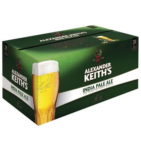 alexander keith's ipa 341 ml - 28 bottles airdrie liquor delivery
