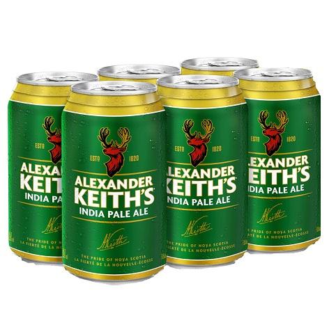 alexander keith's ipa 355 ml - 6 cans airdrie liquor delivery