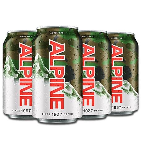 alpine lager 355 ml - 6 cans airdrie liquor delivery