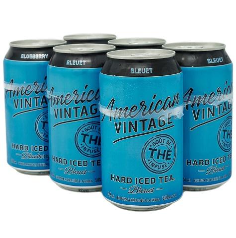 american vintage bluberry 355 ml - 6 cans airdrie liquor delivery