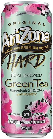 arizona hard green iced tea 473 ml single can airdrie liquor delivery