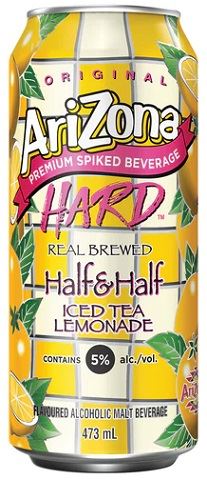 arizona hard half & half ice tea lemonade 473 ml single can airdrie liquor delivery