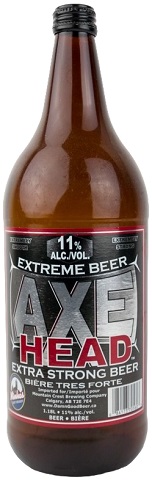 axehead 11% strong 1.18 l single bottle airdrie liquor delivery