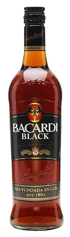 bacardi black 750 ml single bottle airdrie liquor delivery