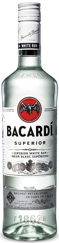 bacardi superior white rum 750 ml single bottle airdrie liquor delivery