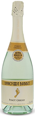 barefoot bubbly pinot grigio 750 ml single bottle airdrie liquor delivery