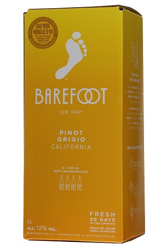 barefoot pinot grigio 3 l box airdrie liquor delivery