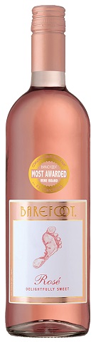 barefoot rose 750 ml single bottle airdrie liquor delivery