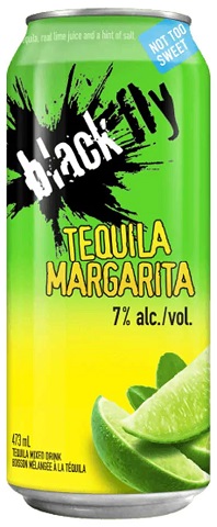 black fly tequila margarita 473 ml single can airdrie liquor delivery