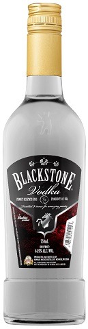 blackstone vodka 750 ml single bottle airdrie liquor delivery