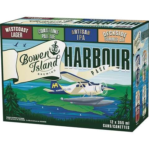  bowen island harbour mixer 355 ml - 12 cans airdrie liquor delivery 