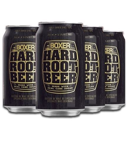 boxer hard root beer 355 ml - 6 cans airdrie liquor delivery