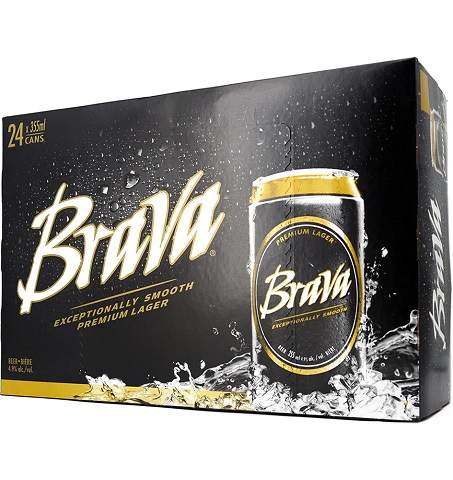 brava 355 ml - 24 cans airdrie liquor delivery