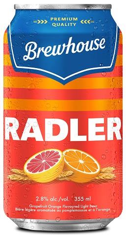 brewhouse radler 355 ml - 8 cans airdrie liquor delivery