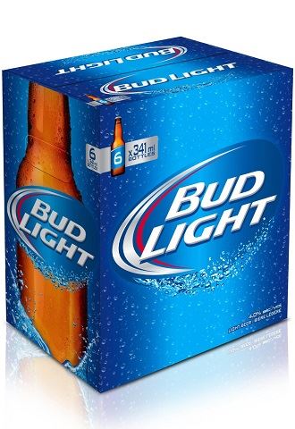  bud light lime 341 ml - 6 bottles airdrie liquor delivery 