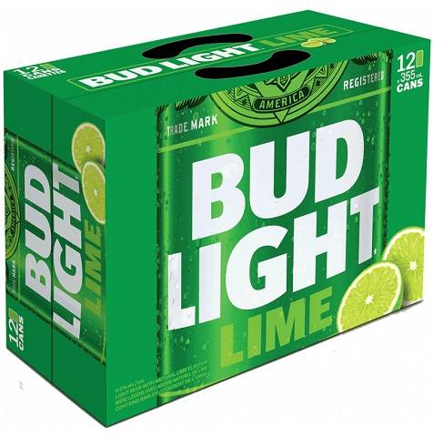 bud light lime 355 ml - 12 cans airdrie liquor delivery