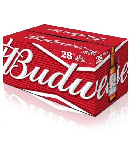 budweiser 341 ml - 28 bottles airdrie liquor delivery