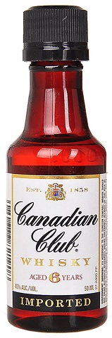 canadian club 50 ml single bottle airdrie liquor delivery