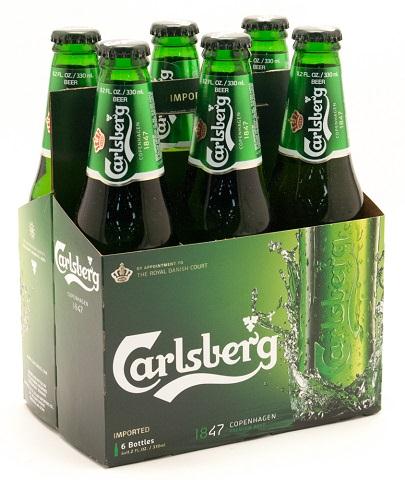 carlsberg 330 ml - 6 bottles airdrie liquor delivery