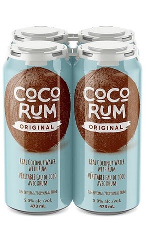  coco rum original 473 ml - 4 cans airdrie liquor delivery 
