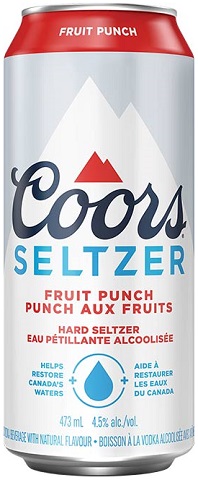  coors seltzer fruit punch 473 ml single can airdrie liquor delivery 