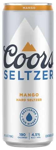 coors seltzer mango 473 ml single can airdrie liquor delivery