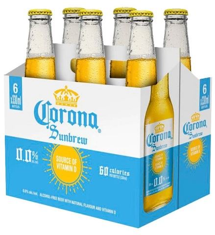 corona sunbrew 0.0 330 ml - 6 bottles airdrie liquor delivery