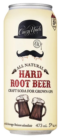 crazy uncle hard root beer 473 ml single can airdrie liquor delivery