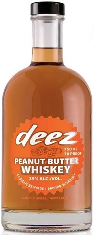  deez peanut butter whisky 750 ml single bottle airdrie liquor delivery 