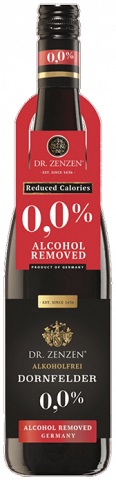  dr zenzen dornfelder red alchoal free 750 ml single bottle airdrie liquor delivery 