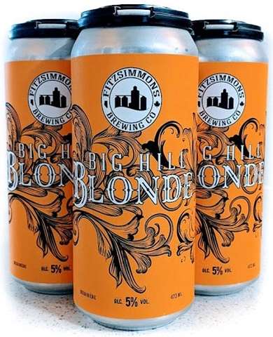 fitzsimmons big hill blonde 473 ml - 4 cans airdrie liquor delivery 