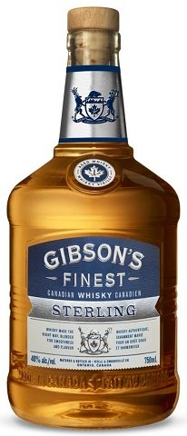 gibson's finest sterling 750 ml single bottle airdrie liquor delivery