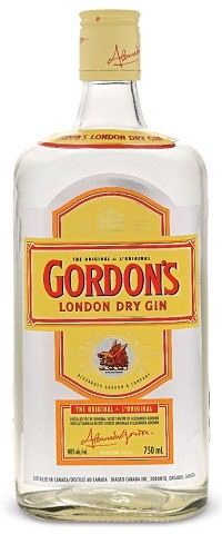  gordon's dry gin 750 ml single bottle airdrie liquor delivery 