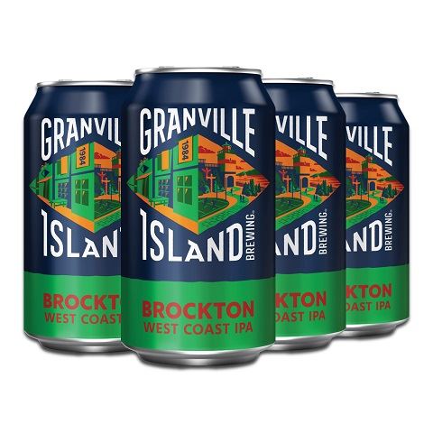 granville island brockton west coast ipa 355 ml - 6 cans airdrie liquor delivery
