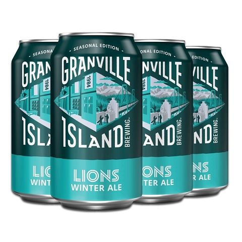 granville island lions winter ale 355 ml - 6 cans airdrie liquor delivery