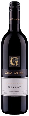 gray monk merlot 750 ml single bottle airdrie liquor delivery