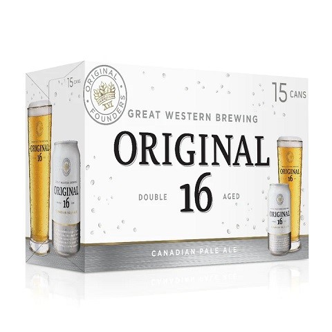 great western original 16 pale ale 355 ml - 15 cans airdrie liquor delivery