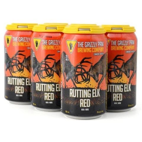 grizzly paw rutting elk red 355 ml - 6 cans airdrie liquor delivery