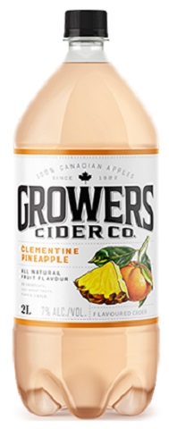 growers clementine pineapple 2 l - single bottle airdrie liquor delivery