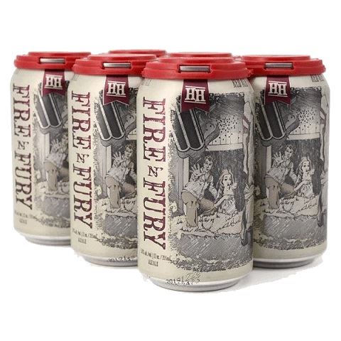  half hitch fire n fury red ale 355 ml - 6 cans airdrie liquor delivery 