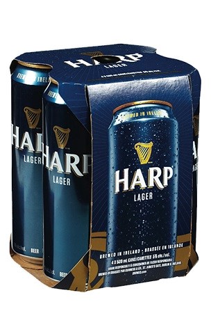 harp lager 500 ml - 4 cans airdrie liquor delivery