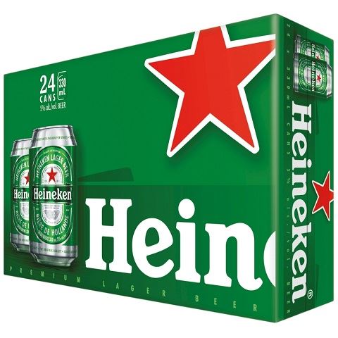 heineken 330 ml - 24 cans airdrie liquor delivery