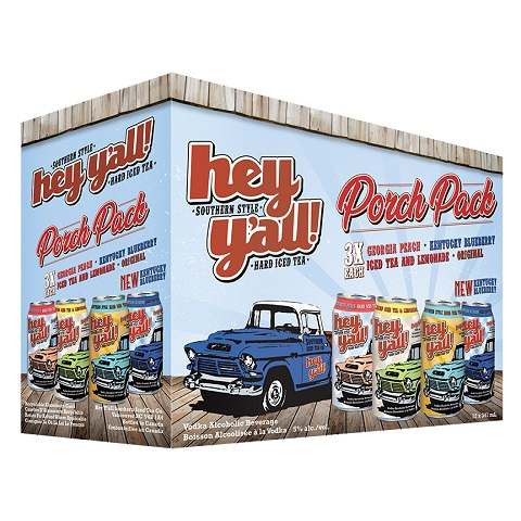 hey y'all porch pack 341 ml - 12 cans airdrie liquor delivery