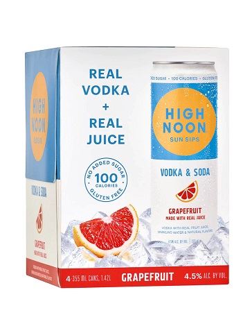 high noon grapefruit 355 ml - 4 cans airdrie liquor delivery