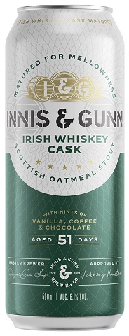 innis & gunn irish whiskey cask 500 ml single can airdrie liquor delivery